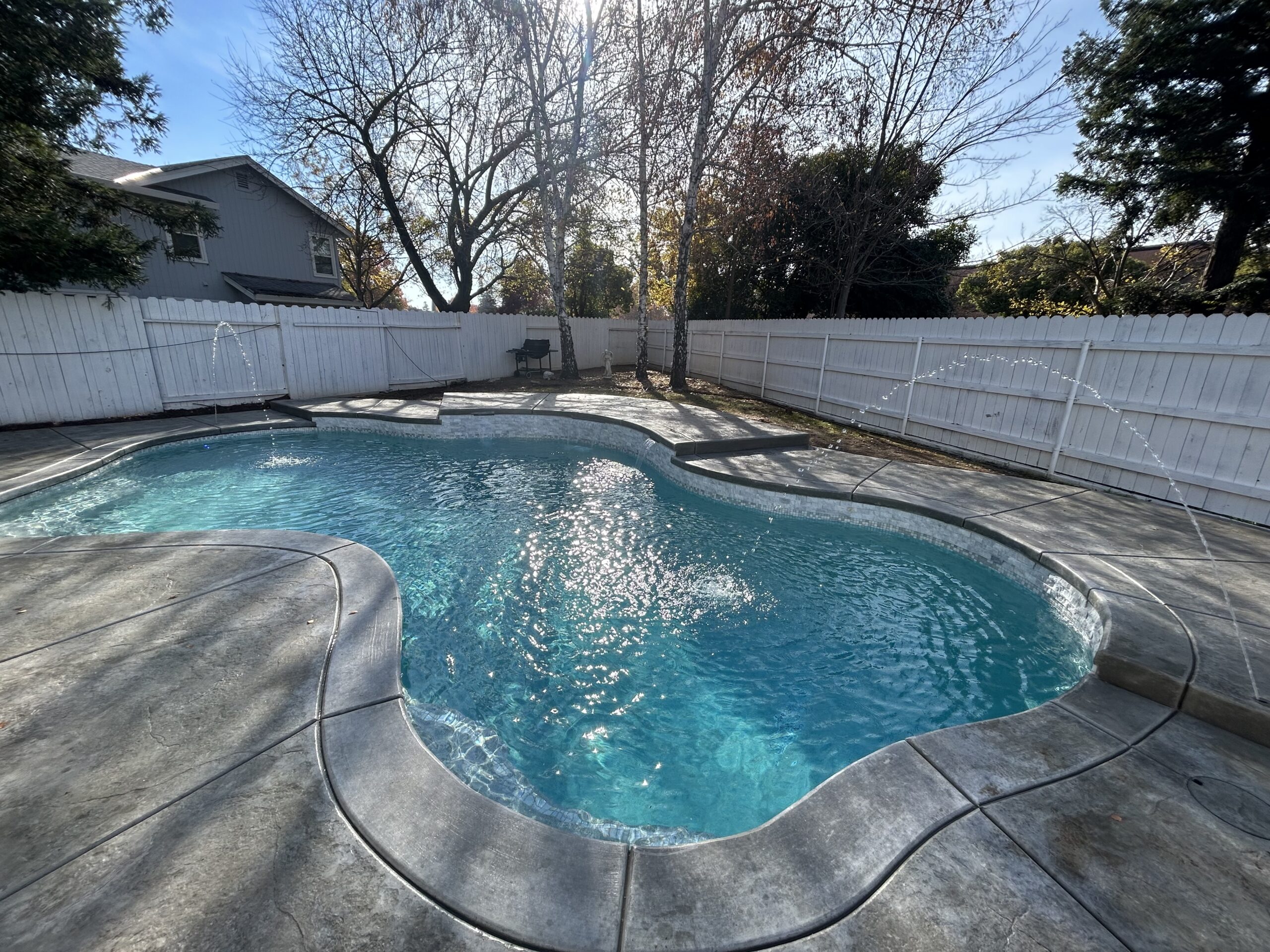 Pool remodeling and outdoor living project