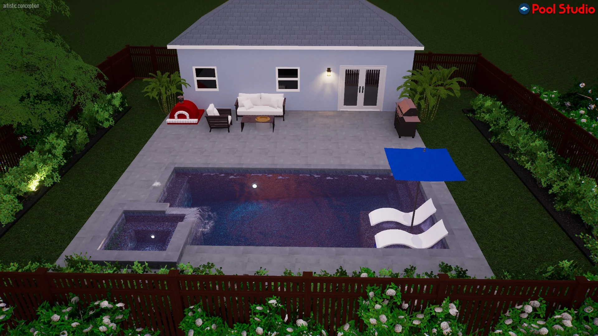 Dixon, CA pool design