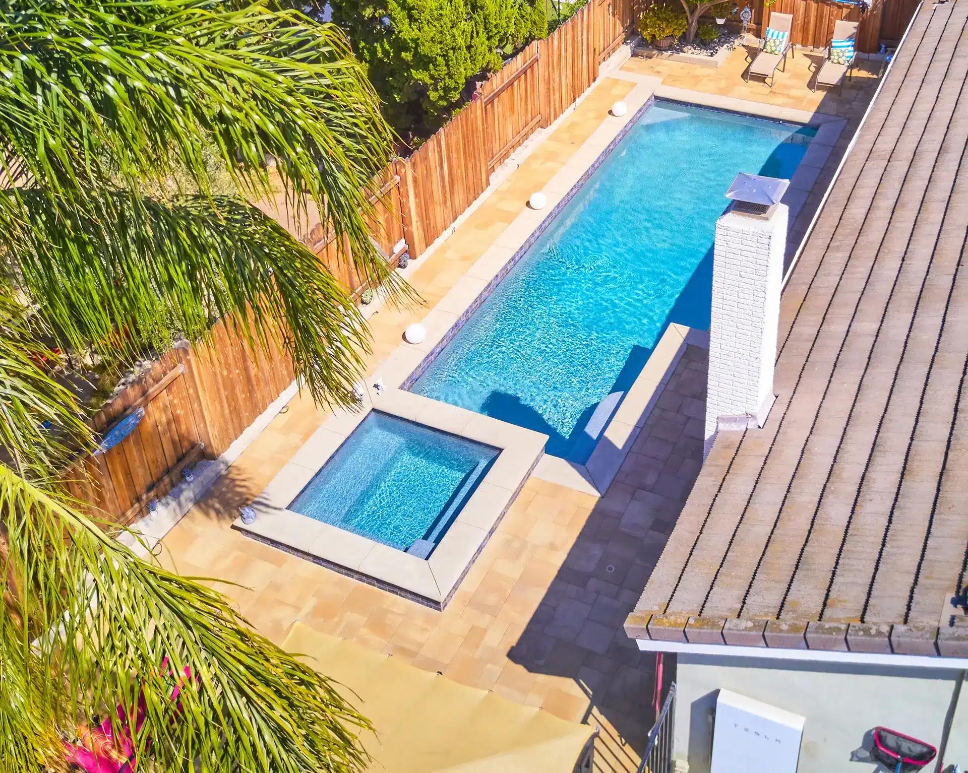 Pool remodeling and outdoor living project