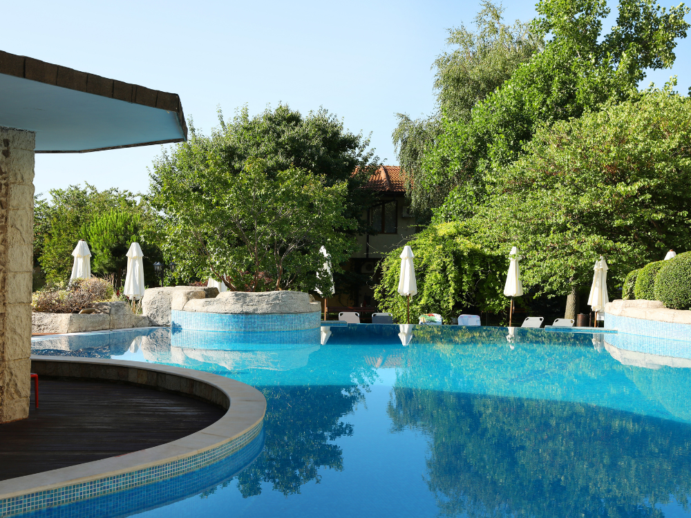 Pool remodeling and outdoor living project