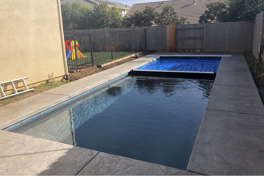 Pool remodeling and outdoor living project