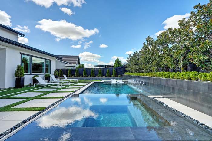 Pool remodeling and outdoor living project