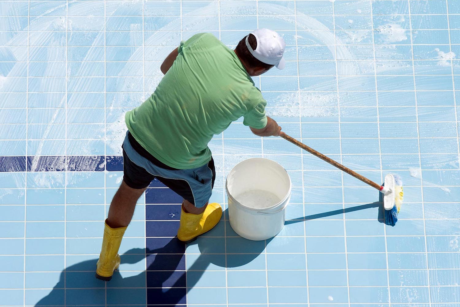 Pool tile cleaning for article about pool rust stain removal methods